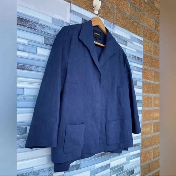 Lafayette 148 linen jacket size medium - Picture 2 of 13
